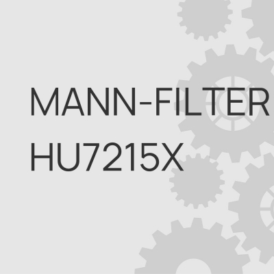 MANN-FILTER Масляный фильтроэлемент без металлических частей