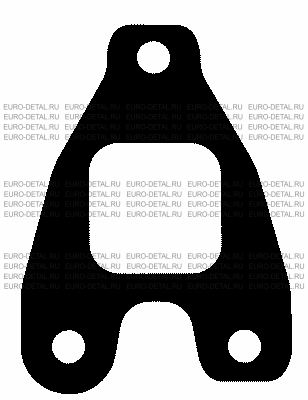 Прокладка выпускного коллектора МАН D2066LF/2676LF