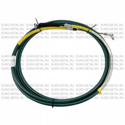 Трос переключения передач КПП (черный L=10100) Yutong 6118/6122 1703-02345