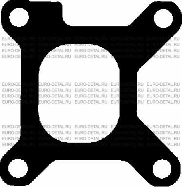 Прокладка выпускного коллектора МАН D2866/76