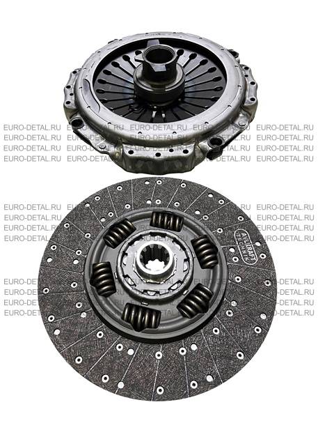 Комплект сцепления MAN TGA 430мм корзина + выжимной + диск  3400700402