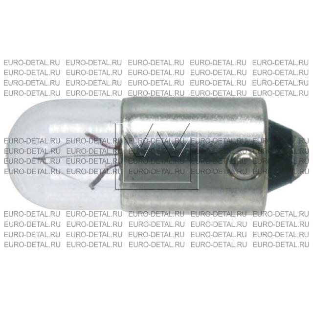 лампа щитка приборов 12V-4W-BA9s L=27/d=9