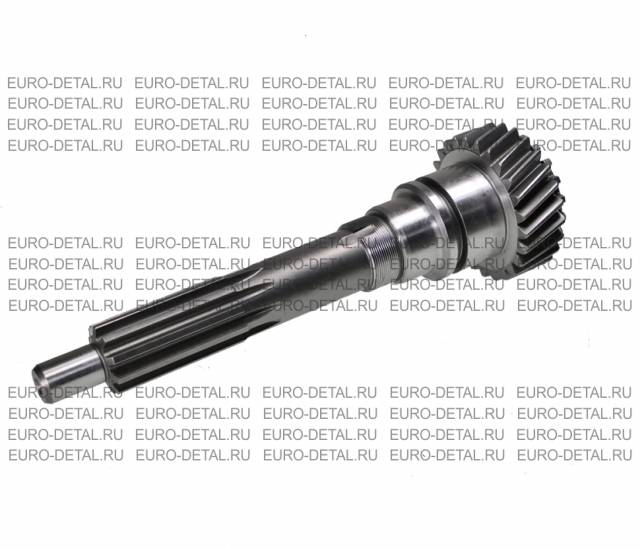 Вал первичный МВ 25 зубьев L=365mm D=44.5mm