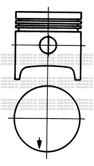 Поршень двигателя