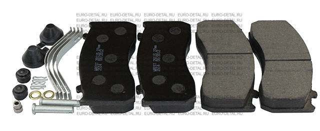 Колодки тормозные WVA:29115/29148; МВ ATEGO дисковые