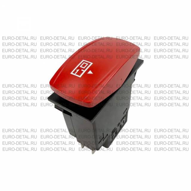 Кнопка открывания двери Yutong 6122 передней красная 3792-02382