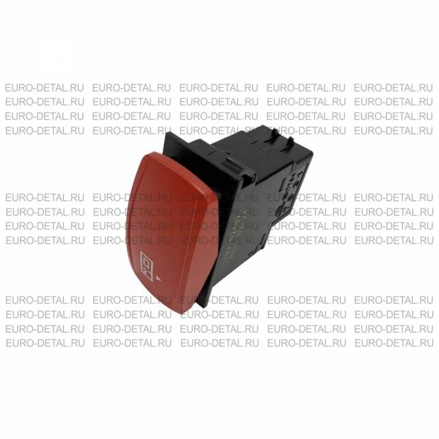 Кнопка открывания двери Yutong 6122 средней красная 3792-02497