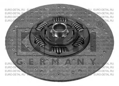 Диск сцепления Скания 430мм 46x50-24N 1386931 / 1878 037 631