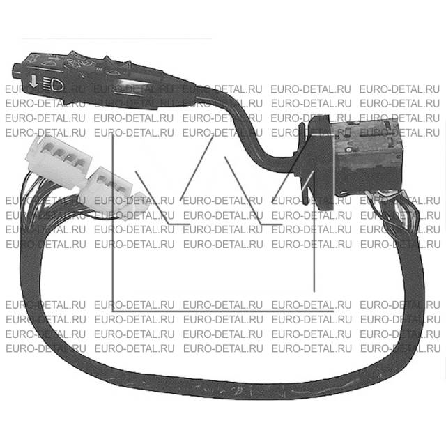 Выключатель на колонке рулевого управления