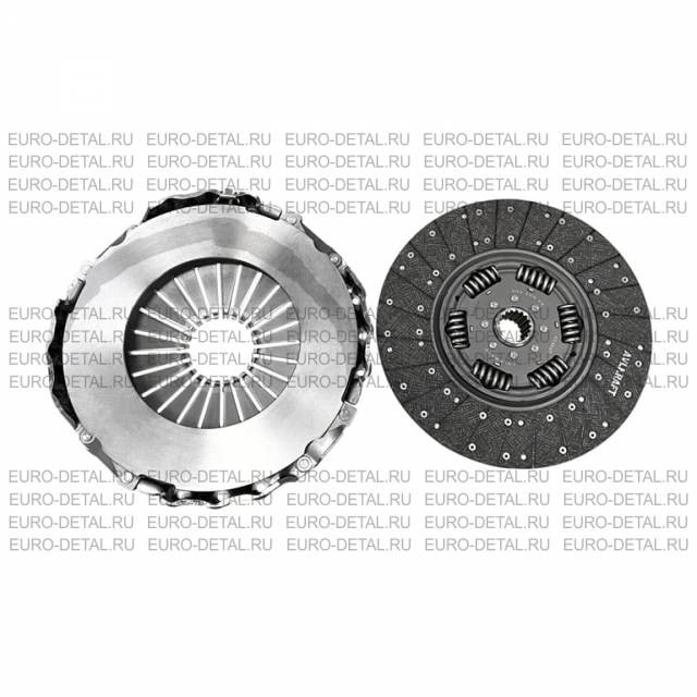 Комплект сцепления MB Actros, Arocs, Antos E6 XTend 430мм корзина+диск  3400700543