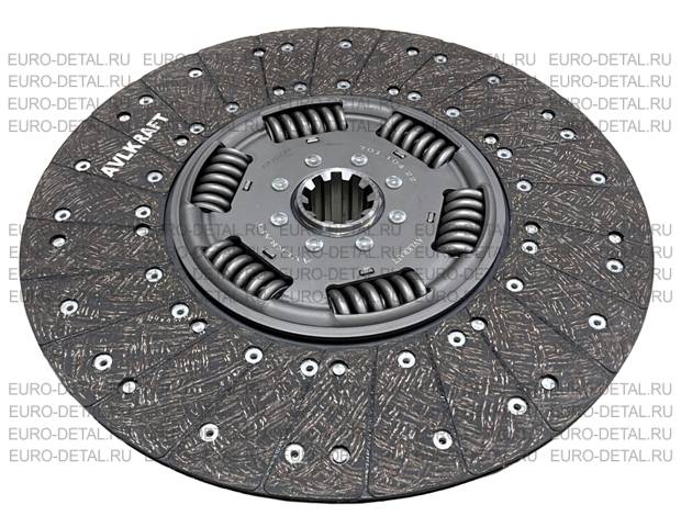 Диск сцепления FAW J5,J6  160121076A
