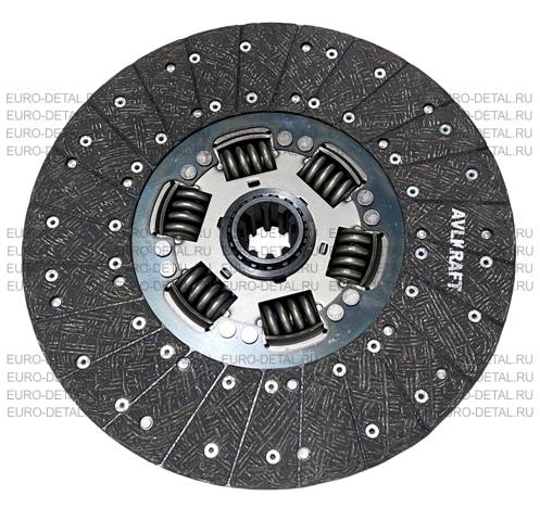 Диск сцепления SITRAK C7H с АКПП ZF TRAXON 430 D=52.5, d=42  КПП -ZF16S2530  WG99251608221