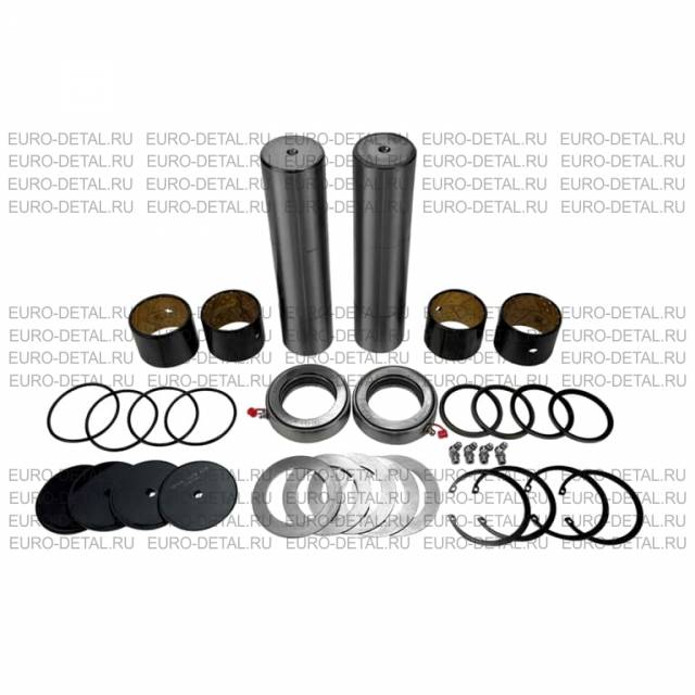 Ремкомплект шкворня SHACMAN X3000 6х4 9,5t. D=54/54,25/55, H=232.на ось