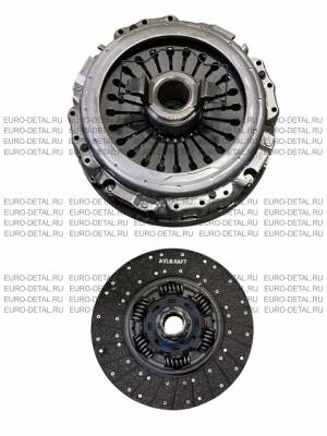 Комплект сцепления Вольво MFZ2/400X диск + подшипник лепест 20717563/3488000159
