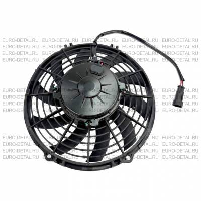 Вентилятор кондиционера 9&quot; 225мм 24V 120W 10лопаст косые