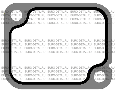 Прокладка, трубка охлаждающей жидкости