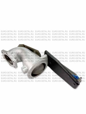 Коллектор выпускной SITRAK C7H и HOWO T5G с заслонкой горного тормоза мотор MC11 202V15201-6188