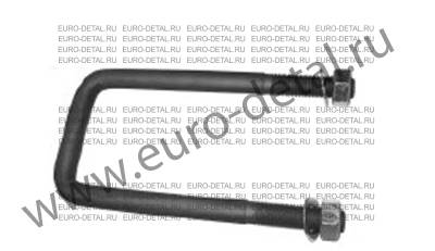 Стремянка рессоры с гайками Вольво 100x220x20мм Вольво FH12,FM12,FH16