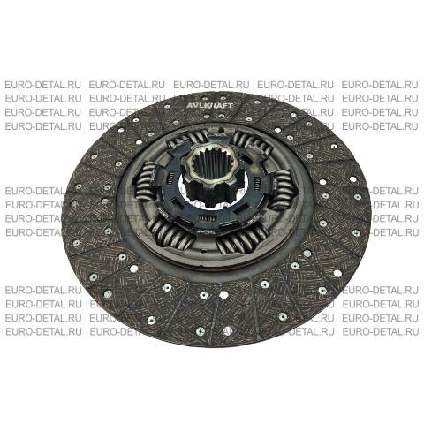 Диск сцепления MB 400WGTZ 45x50 18N 6 пруж откр Actros  1878009816