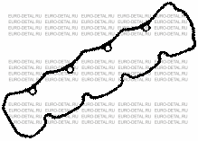 Прокладка, крышка головки цилиндра