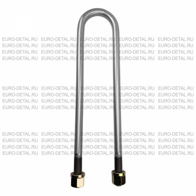 Стремянка рессоры SHACMAN X3000 задняя М24 L=500-570 "U-Образная"  199114520146