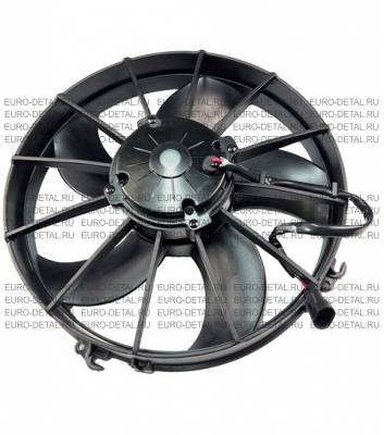 Вентилятор кондиционера 12" 305мм 24V 9A 240W 5лопаст косые