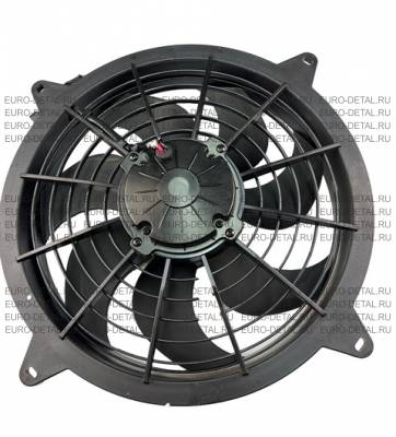 Вентилятор кондиционера 12" 305мм 24V 6A 160W 7лопаст косые