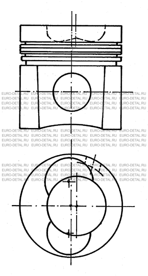 Цилиндрокомплект МАН 108мм D0826LF01,LFL01.