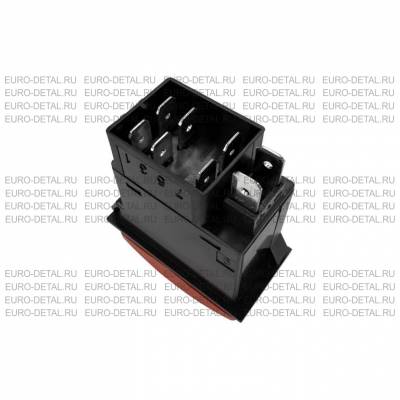 Кнопка открывания двери Yutong 6122 средней красная 3792-02497