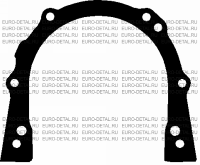 Прокладка, крышка картера (блок-картер двигателя)