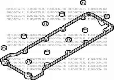 Комплект прокладок, крышка головки цилиндра