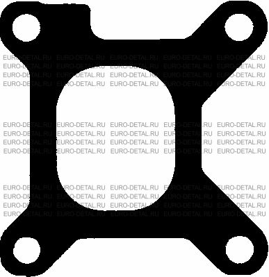 Прокладка выпускного коллектора МАН D2866 4V