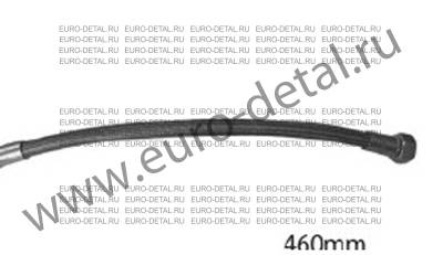 Шланг компрессорa DAF 95XF,XF95 L=460мм М26x1,5 штуцер-гайка М26x1,5 в оплетке