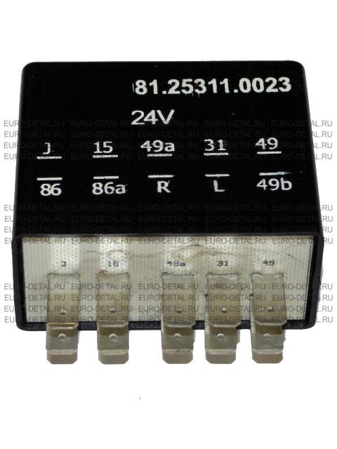 Реле поворотов МAN 10 конт (81.25311.0023)