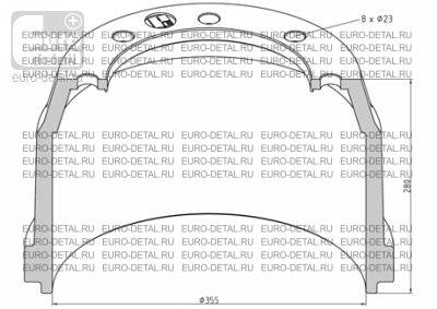 Тормозной барабан