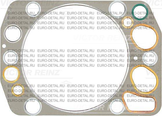 Прокладка головки блока МАН 128мм обмед без заглуш