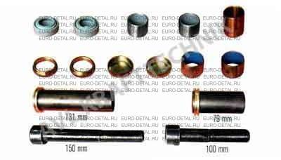 Ремкомплект суппорта LRG548-631 (болты-150мм,100мм; втулки; манжеты) (MCK1104)