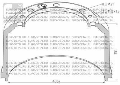 Тормозной барабан