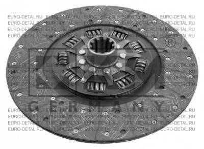 Диск сцепления МВ 2/400мм 2"-10N  1878634023  8 пруж откр узк фер