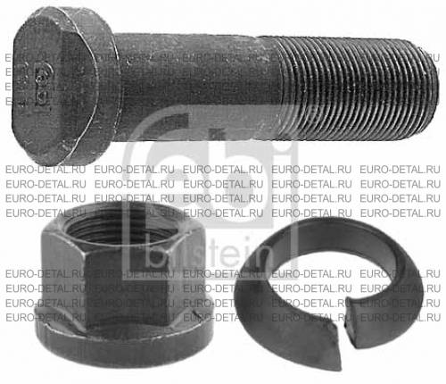 Болт колеса М22,5x1,5-91мм с гайкой и конусом