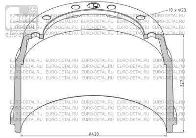 Тормозной барабан