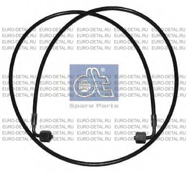 Шлангопровод, опрокидывающее устройство кабины водителя